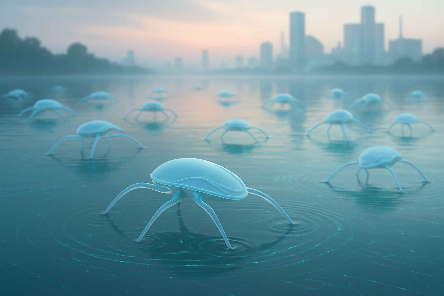 HydroSpread: Robots That Walk on Water – A Leap in Soft Robotics