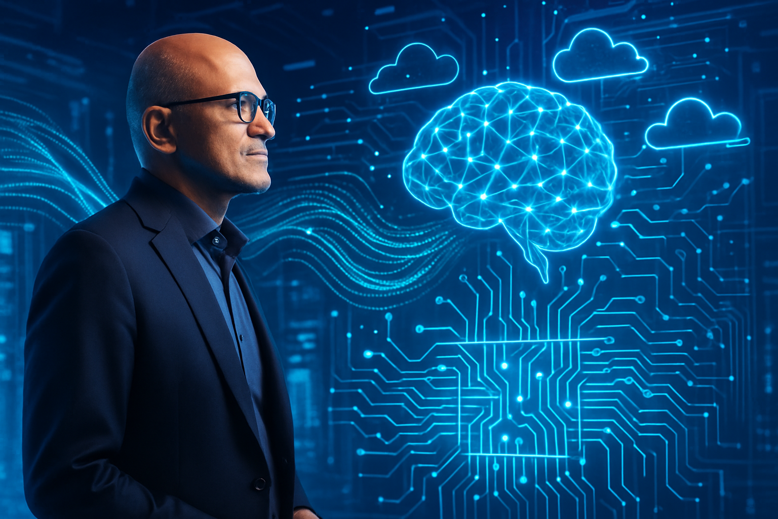 Microsoft Realigns for AI Supremacy: Nadella Takes the Helm of a Trillion-Dollar Transformation