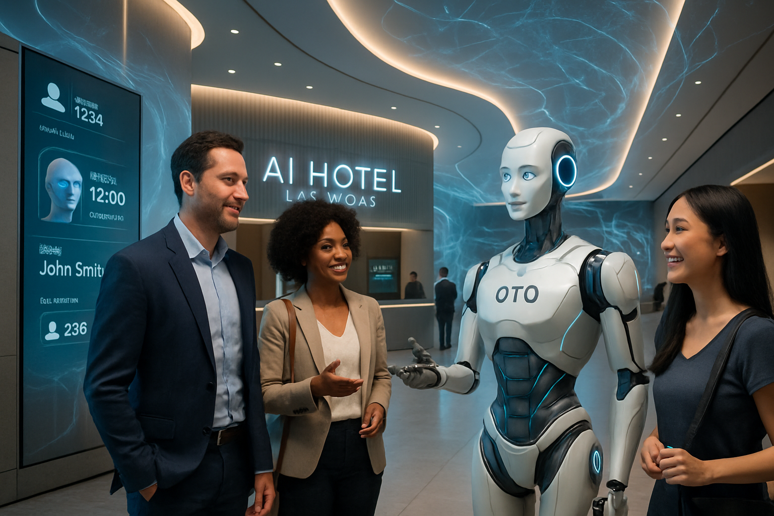 Las Vegas Unveils Otonomus: The World’s First AI Hotel Redefines Global Hospitality with Multilingual Robot Concierge