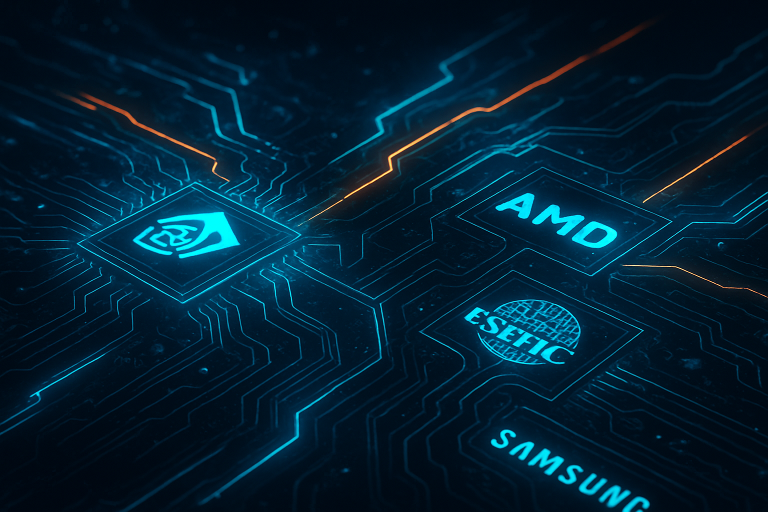The AI Arms Race Intensifies: Nvidia, AMD, TSMC, and Samsung Battle for Chip Supremacy