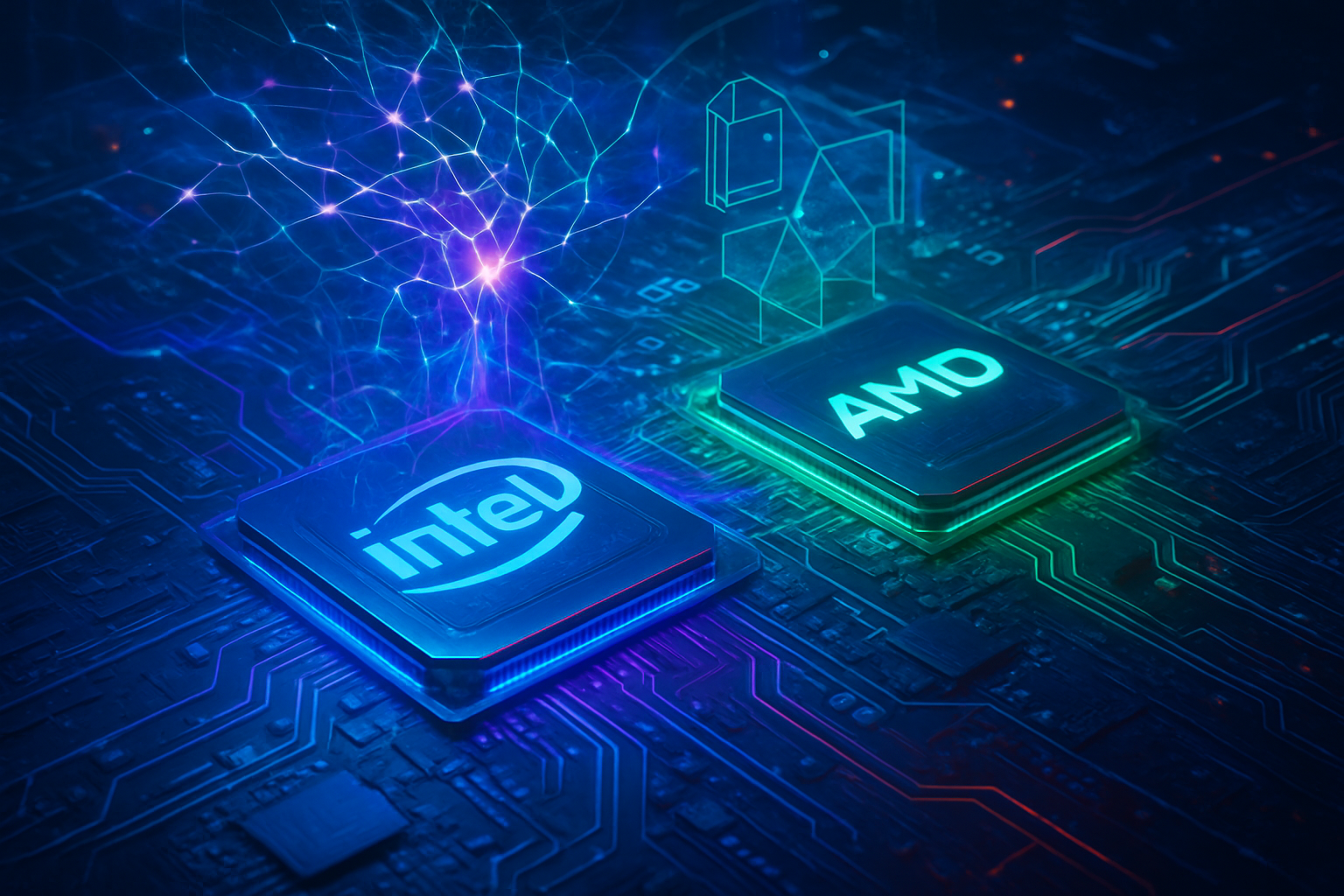 A Rivalry Reimagined: Intel and AMD Consider Unprecedented Manufacturing Alliance Amidst AI Boom