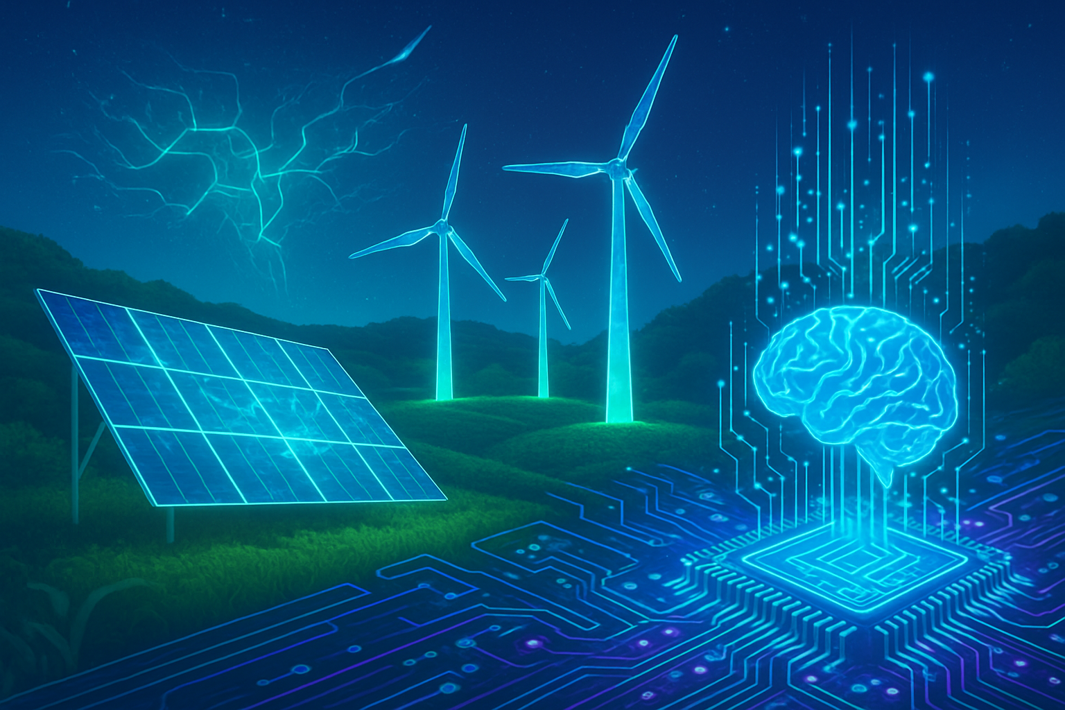 Clean Energy’s Ascendant 2025: A Seismic Shift in Investor Focus Overtakes Semiconductor Dominance