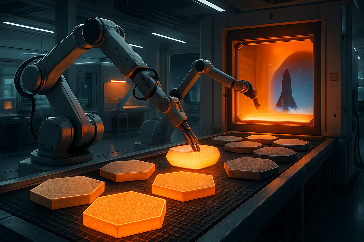 Elon Musk’s ‘Bakery’ Forges the Future of Space Travel with Mass-Produced Starship Heat Shields