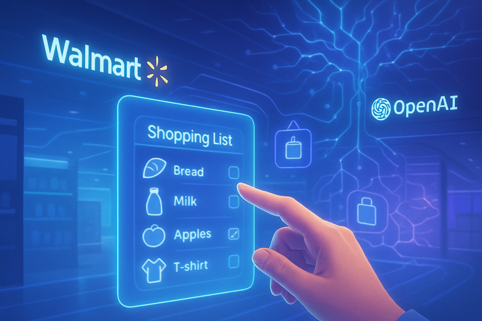 Walmart and OpenAI Forge Groundbreaking Alliance for AI-Driven Shopping via ChatGPT