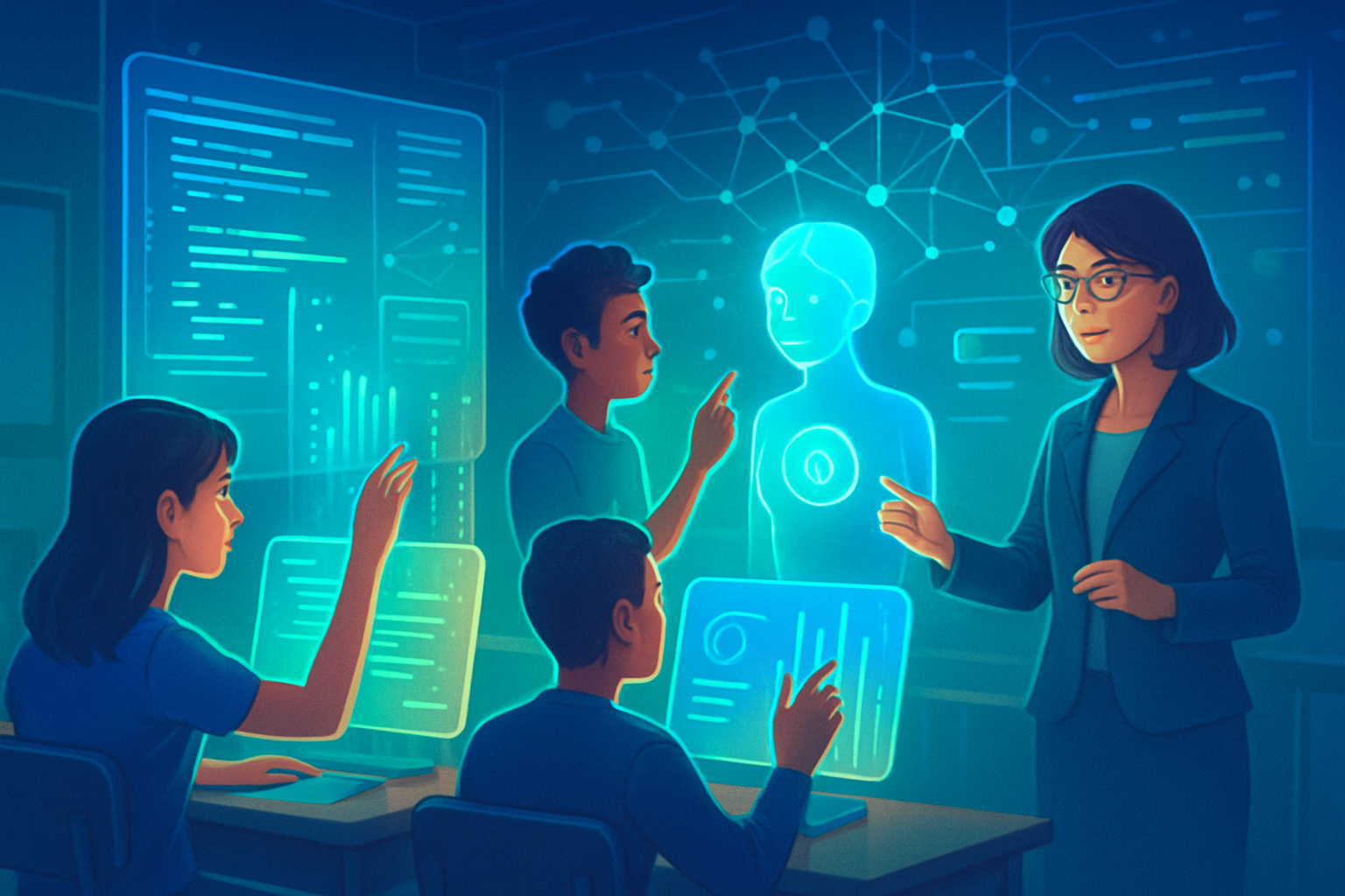 The AI Classroom: Reshaping American Education with Unexpected Impacts and Future Horizons