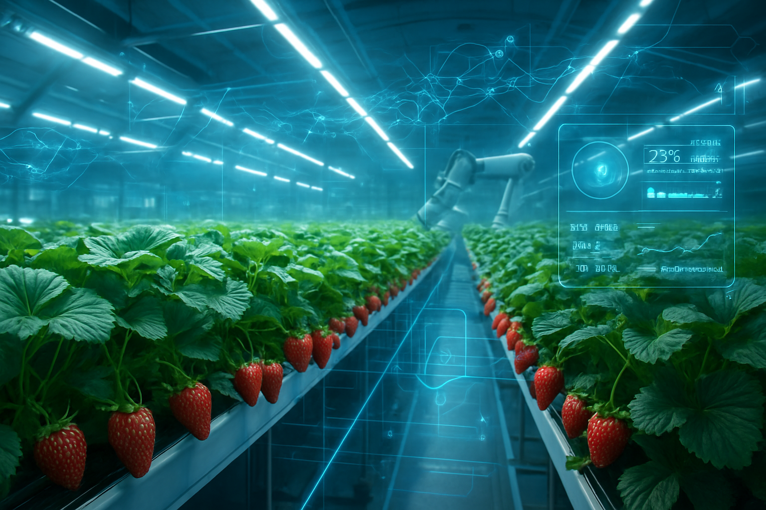 Cultivating the Future: Van der Hoeven’s €40 Million Bet on High-Tech Strawberry Greenhouses in India Signals a New Era for Sustainable Agriculture