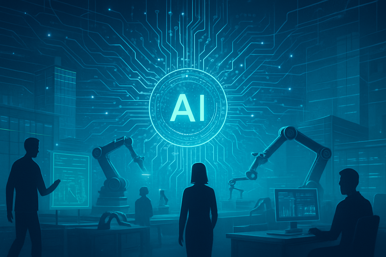 AI’s Unseen Hand: Amazon and Walmart Reshape Workforces Amidst Efficiency Revolution