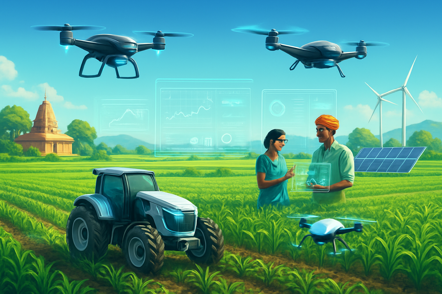 India Unveils Ambitious Tech-Led Farming Revolution: NITI Aayog’s Roadmap for an AI-Powered Agricultural Future