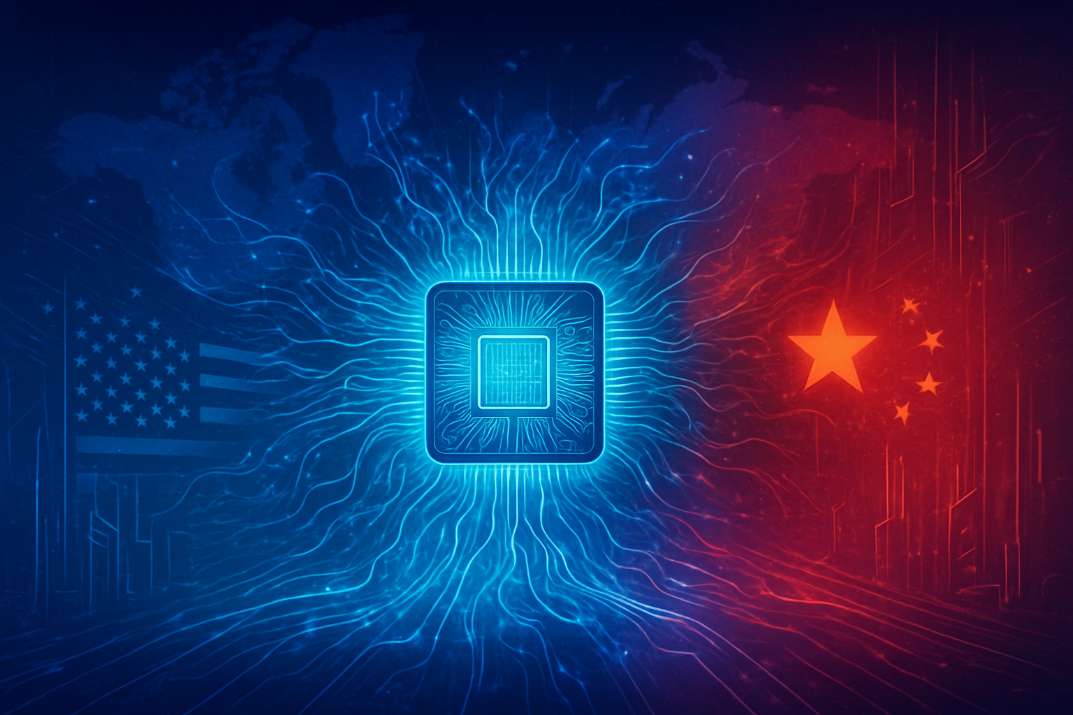The Silicon Curtain Descends: US and China Battle for AI Supremacy
