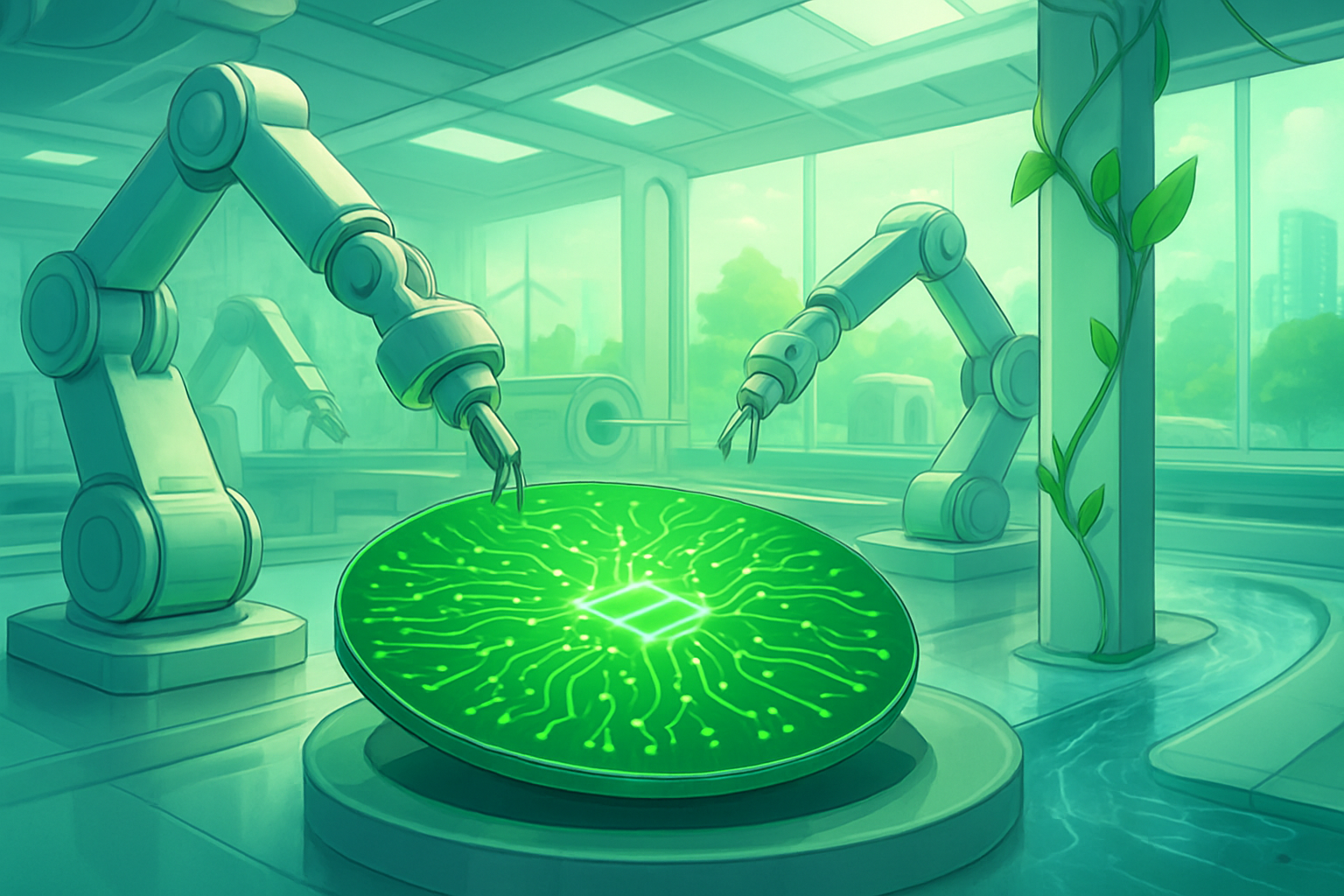 The Green Revolution in Silicon: Forging a Sustainable Future for AI