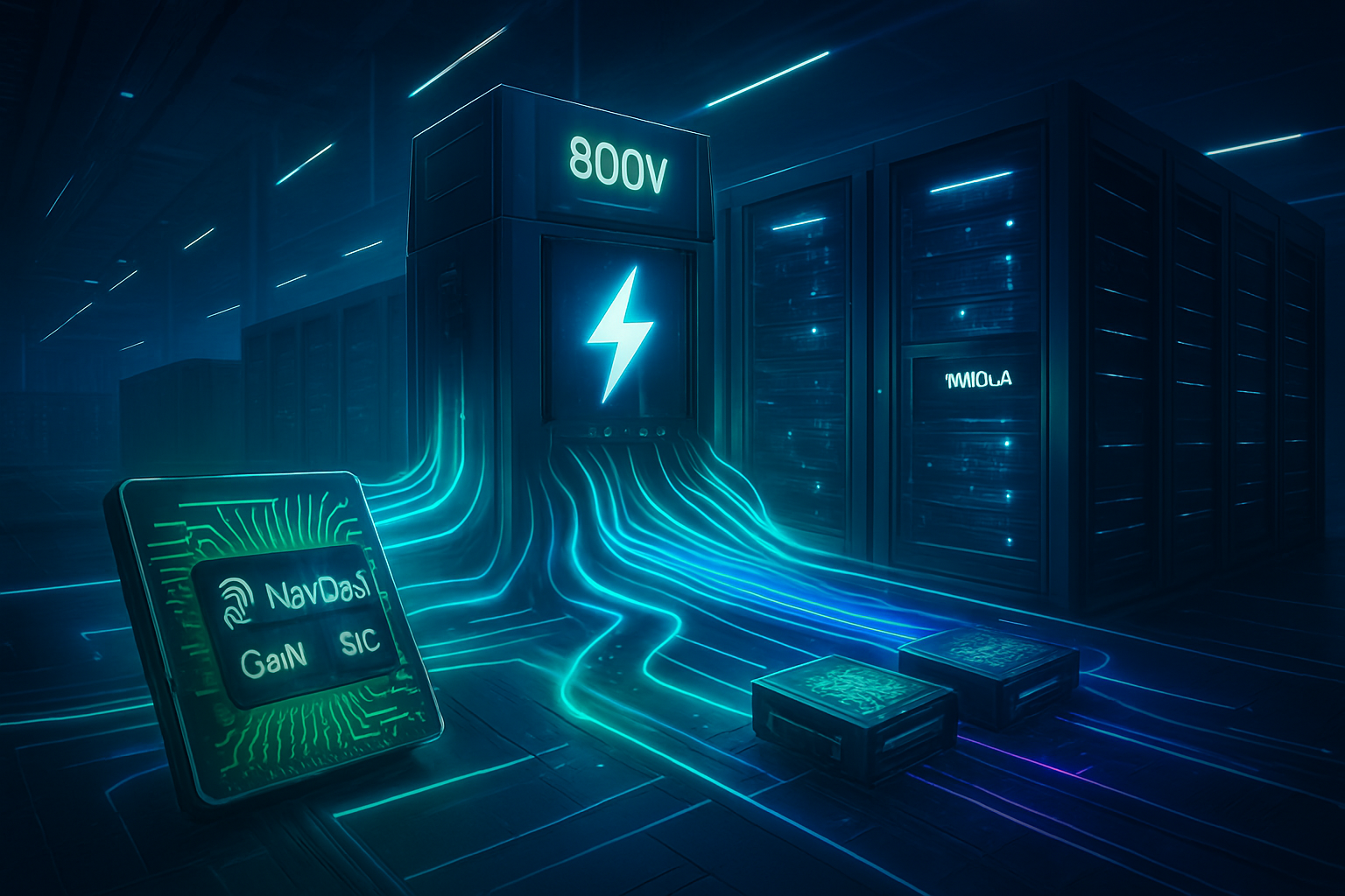 Navitas Electrifies NVIDIA’s AI Factories with 800-Volt Power Revolution
