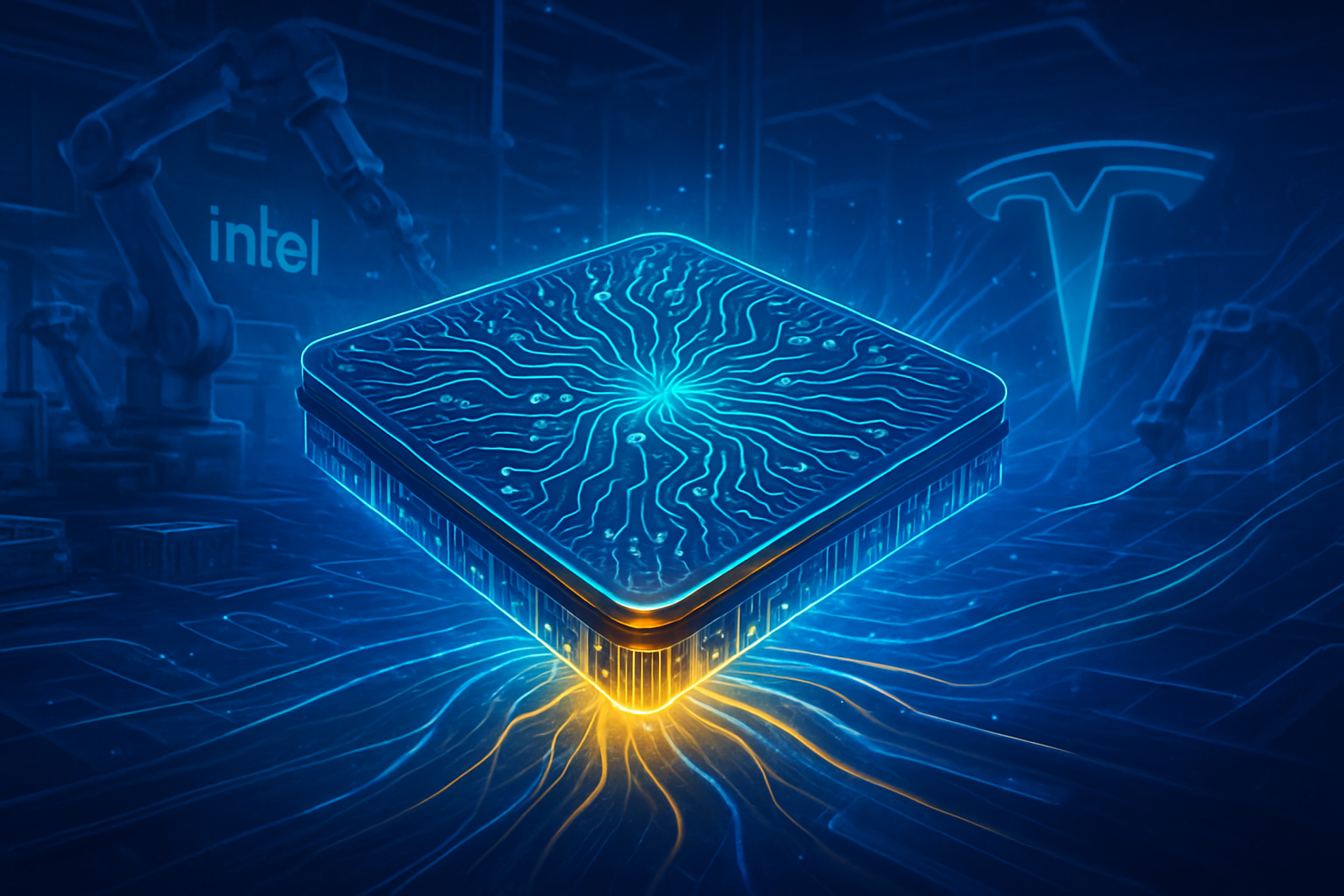 Tesla Eyes Intel for AI Chip Production in a Game-Changing Partnership