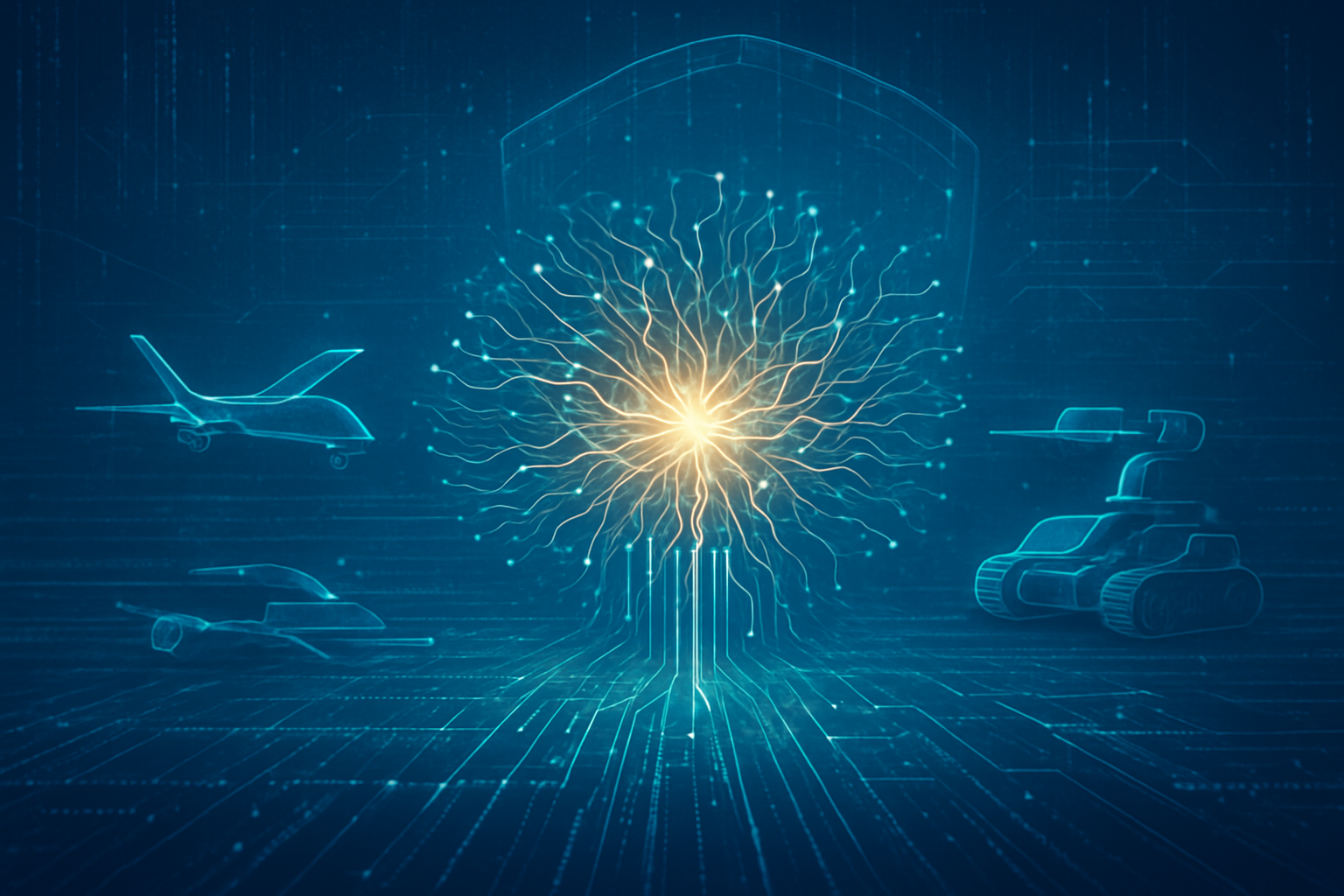 The Digital Fortress: How AI, Robotics, and Cybersecurity are Forging the Future of National Defense