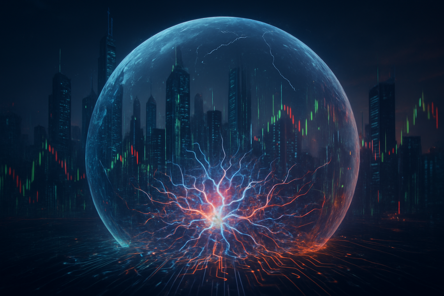 Is the AI Market on the Brink of a Bubble Burst? Investors Grapple with Soaring Valuations and Dot-Com Echoes