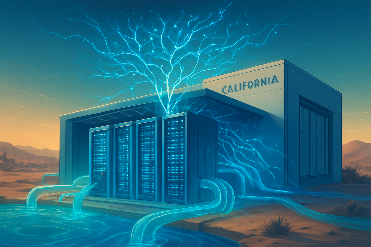 AI’s Thirsty Ambition: California Data Centers Grapple with Soaring Energy and Water Demands
