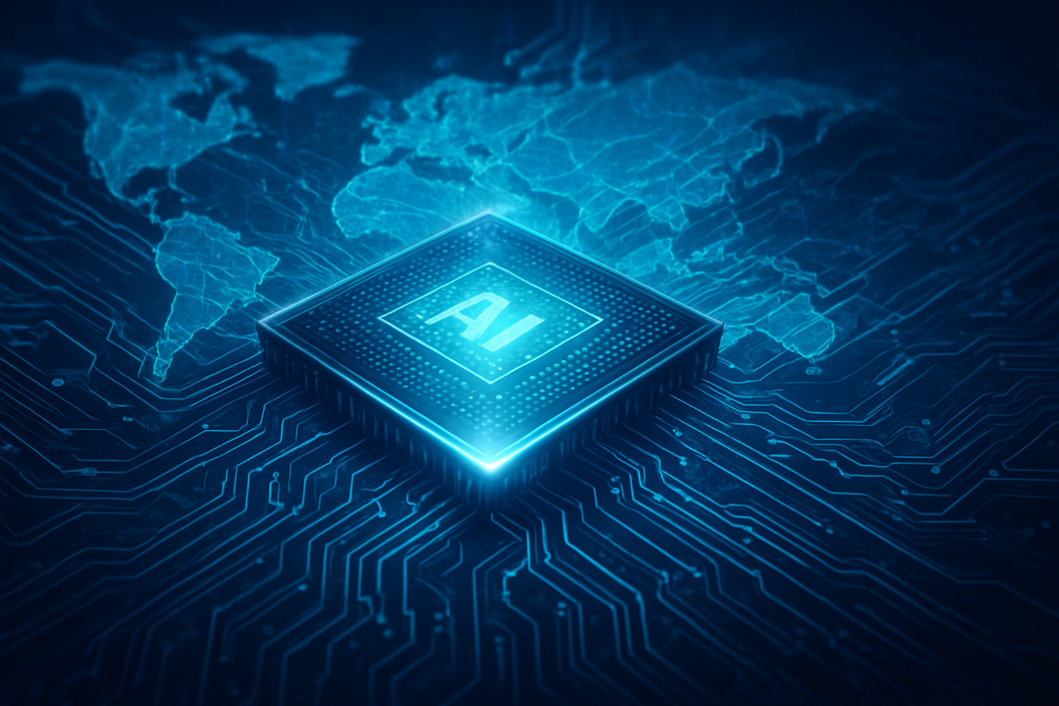 The Great Chip Divide: Geopolitics Reshapes the Global AI Landscape