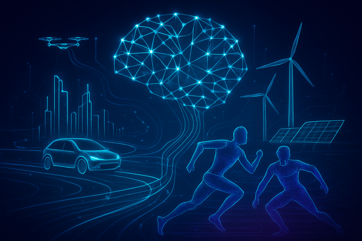 AI’s Omnipresent March: Transforming Transportation, Energy, and Sports Beyond the Digital Realm