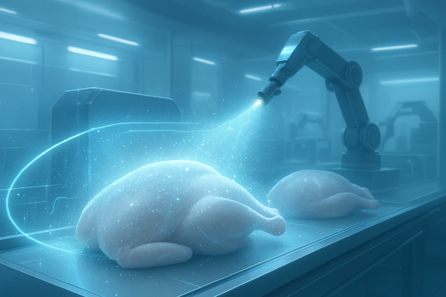 Revolutionizing Poultry Safety: Electrostatic Spray Technology Unleashes Unprecedented Pathogen Control