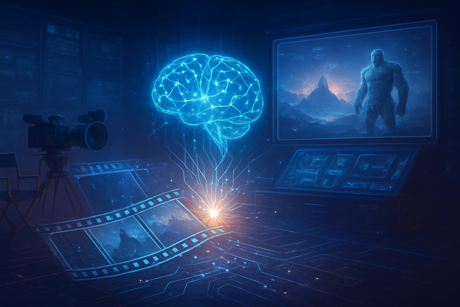 The AI-pocalypse for Hollywood? Generative AI Poised to Remake Film and TV
