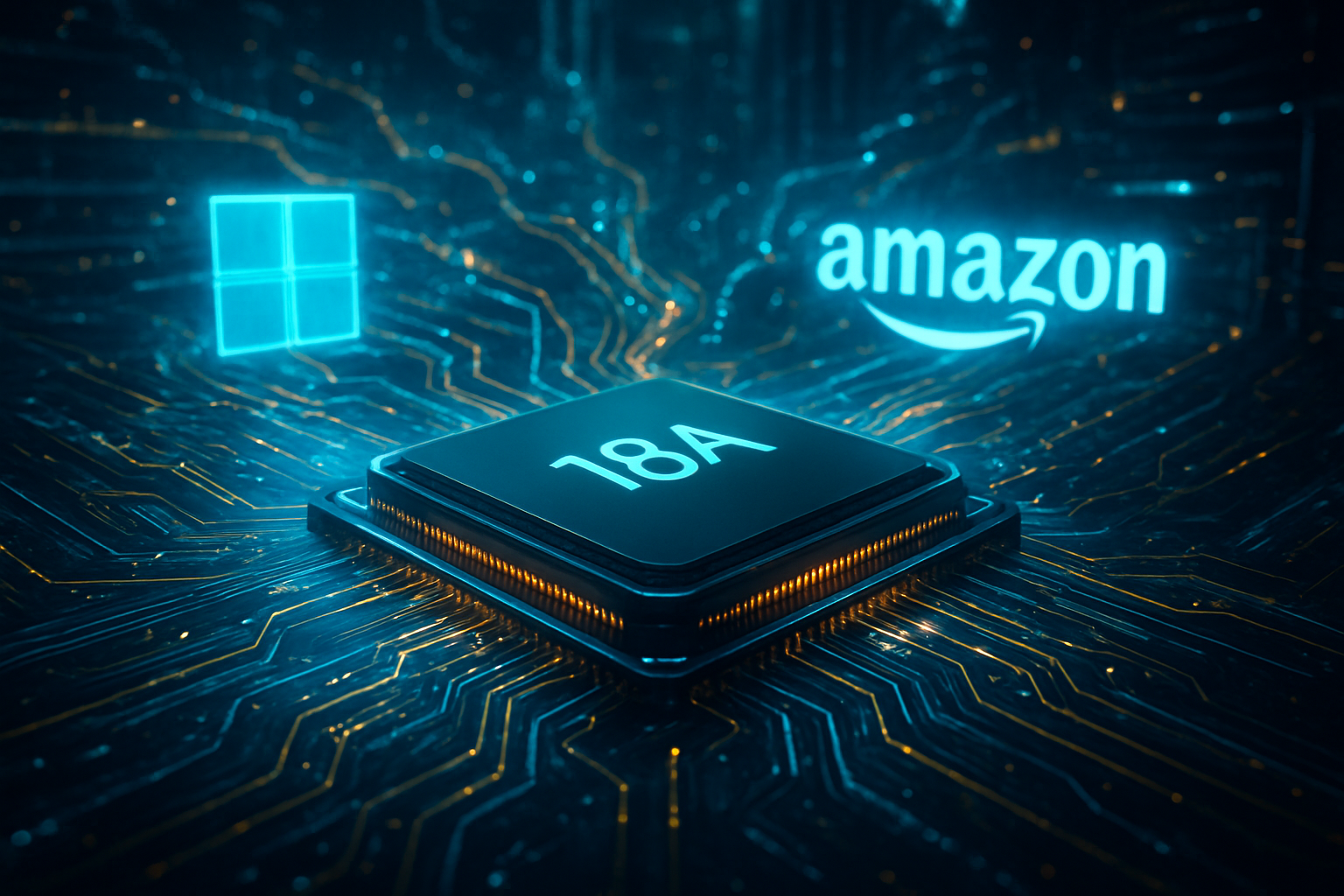 The Great Decoupling: Microsoft and Amazon Challenge the Nvidia Hegemony with Intel 18A Custom Silicon