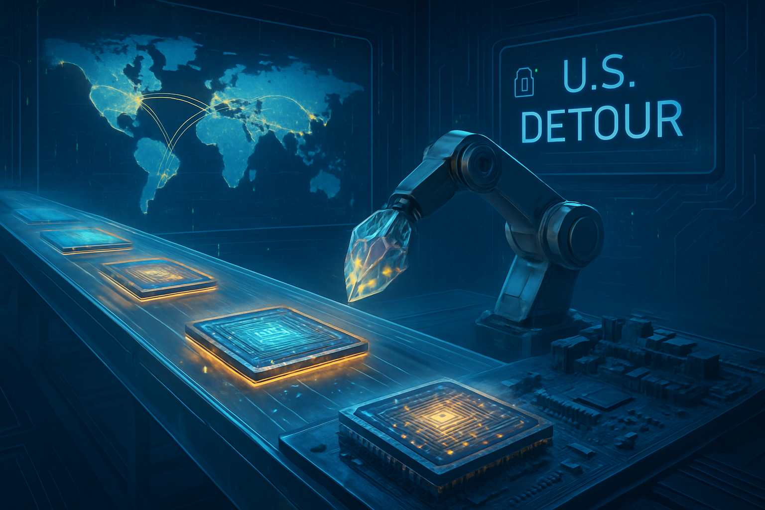The Great AI Detour: Trump’s New Chip Tariffs and the 180-Day Countdown for Critical Minerals