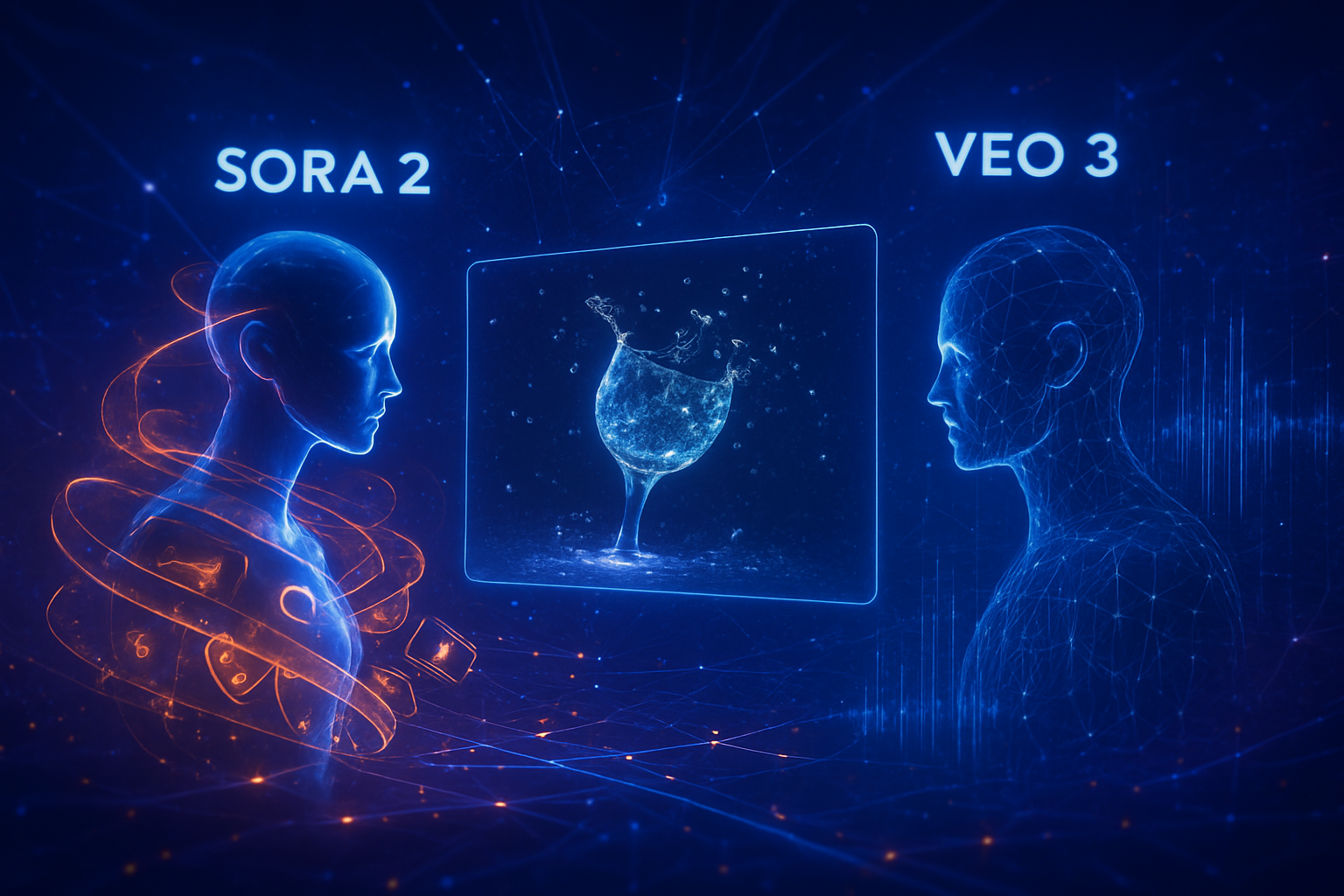 The Cinematic Arms Race: Sora 2 and Veo 3 Redefine the Frontiers of AI Video