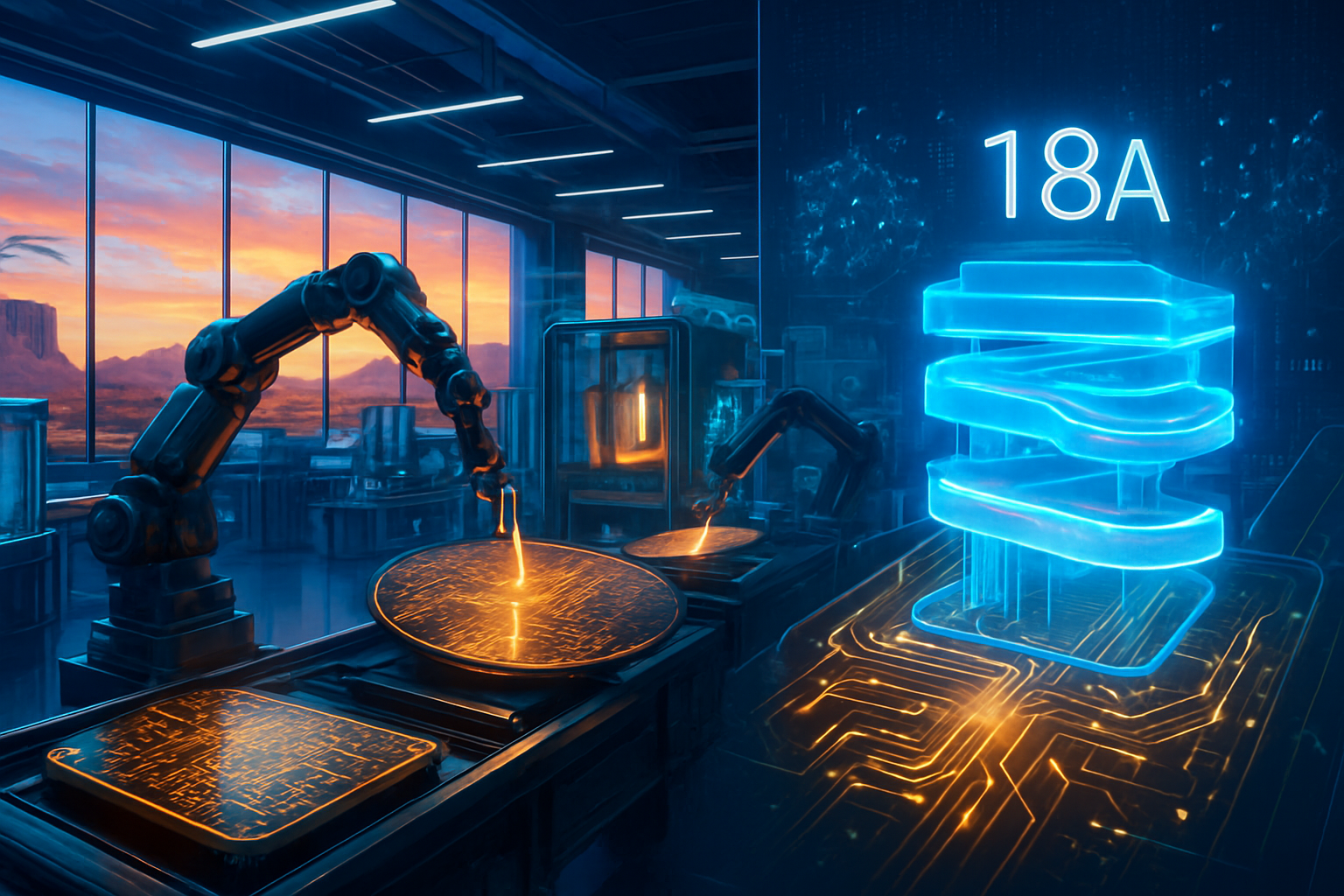 Intel 18A Node Reaches High-Volume Production in Arizona